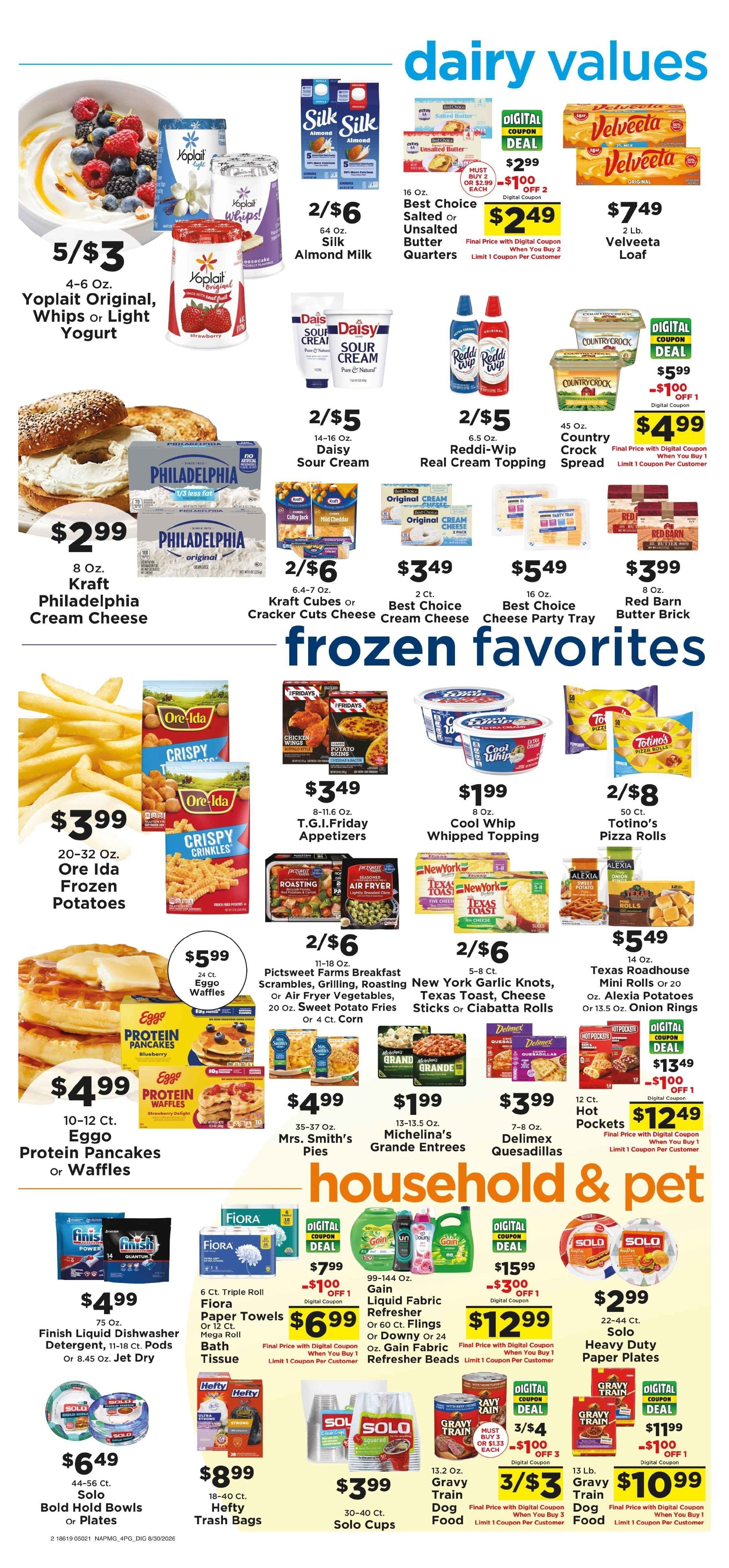 Chappell's Hometown Foods Weekly Ad August 31 - September 7, 2026