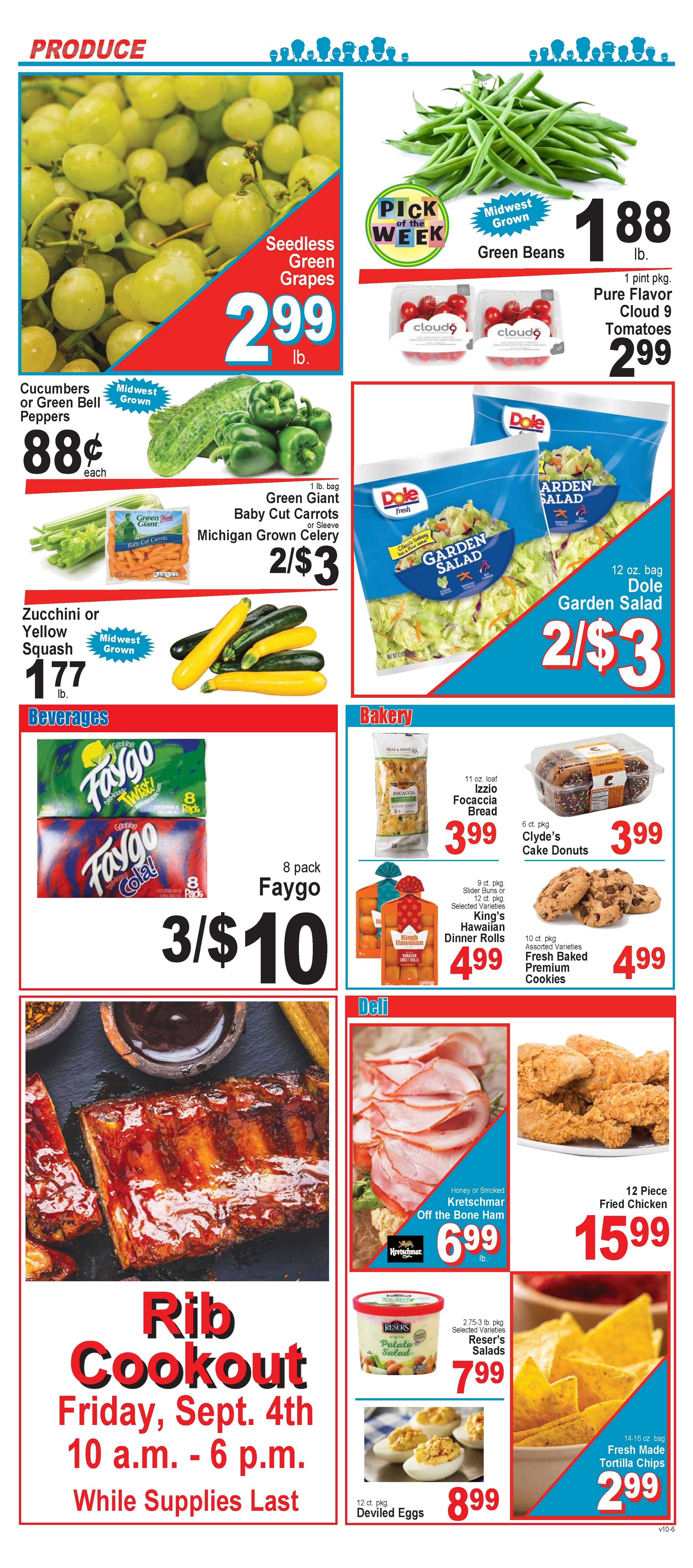 Babbs Supermarket Weekly Ad August 31 - September 6, 2026