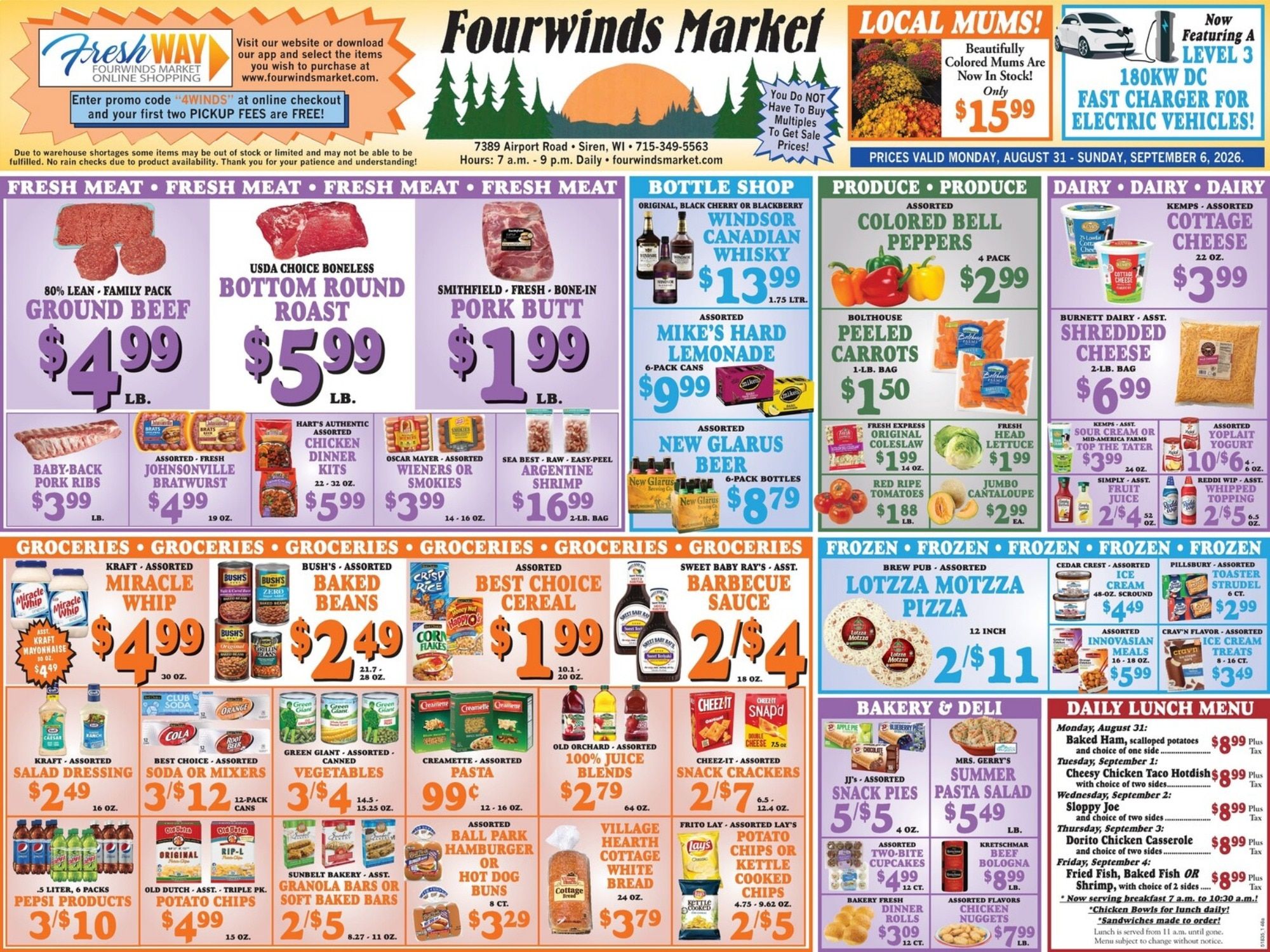 Fourwinds Market Weekly Ad August 31 - September 6, 2026