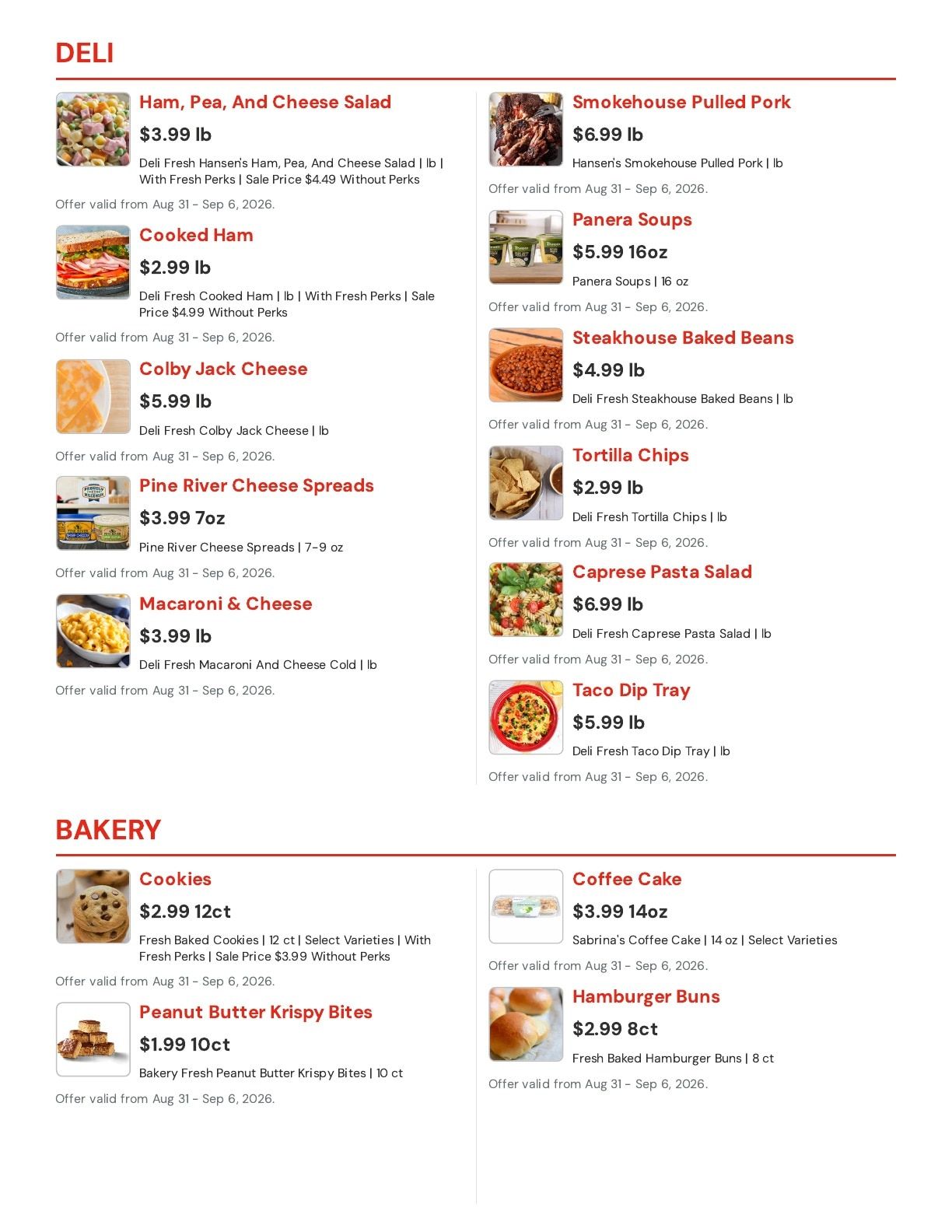 Hansen's IGA (Sparta, WI) Weekly Ad August 31 - September 6, 2026