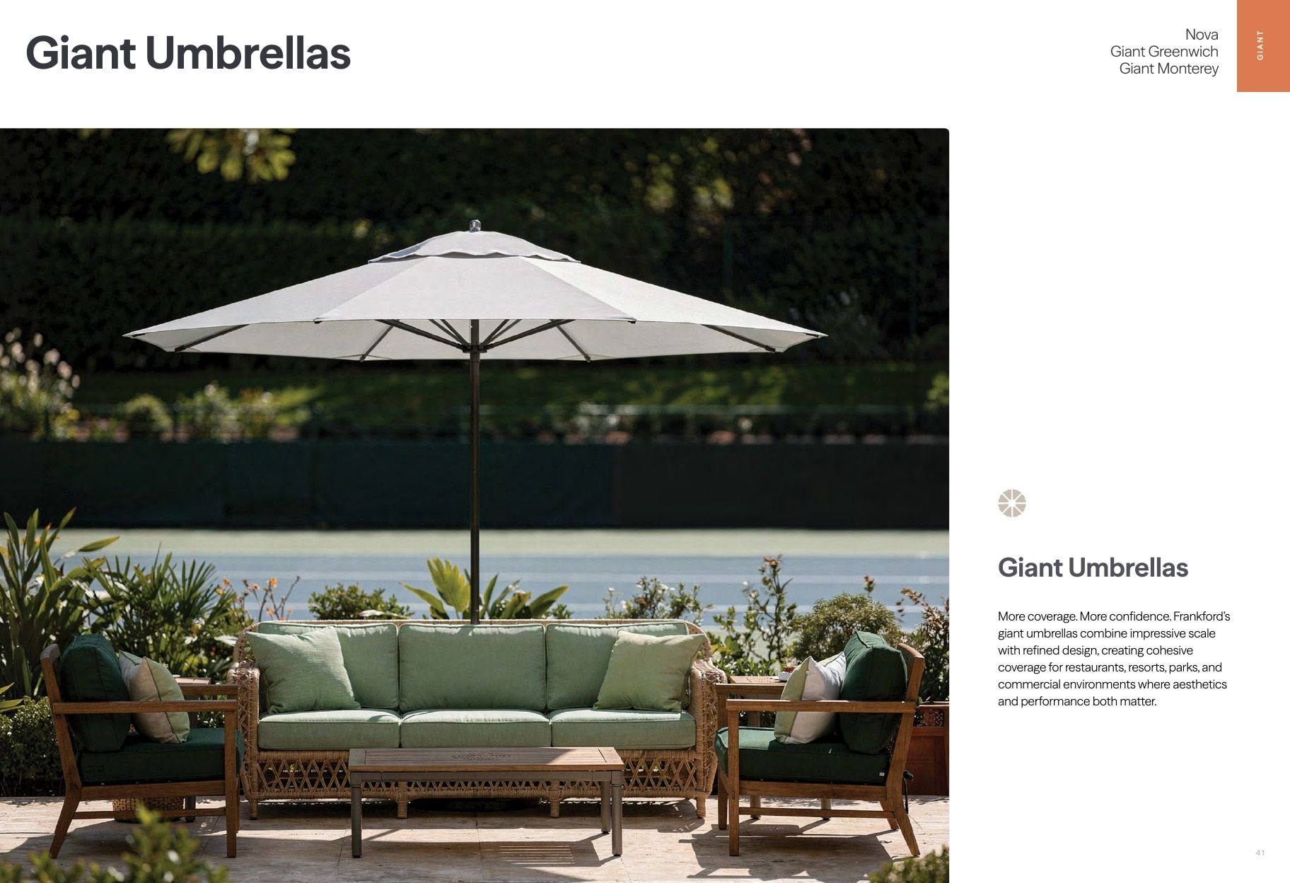 Frankford Umbrellas Designer Umbrellas Catalog Weekly Ad January 1 - December 31, 2027