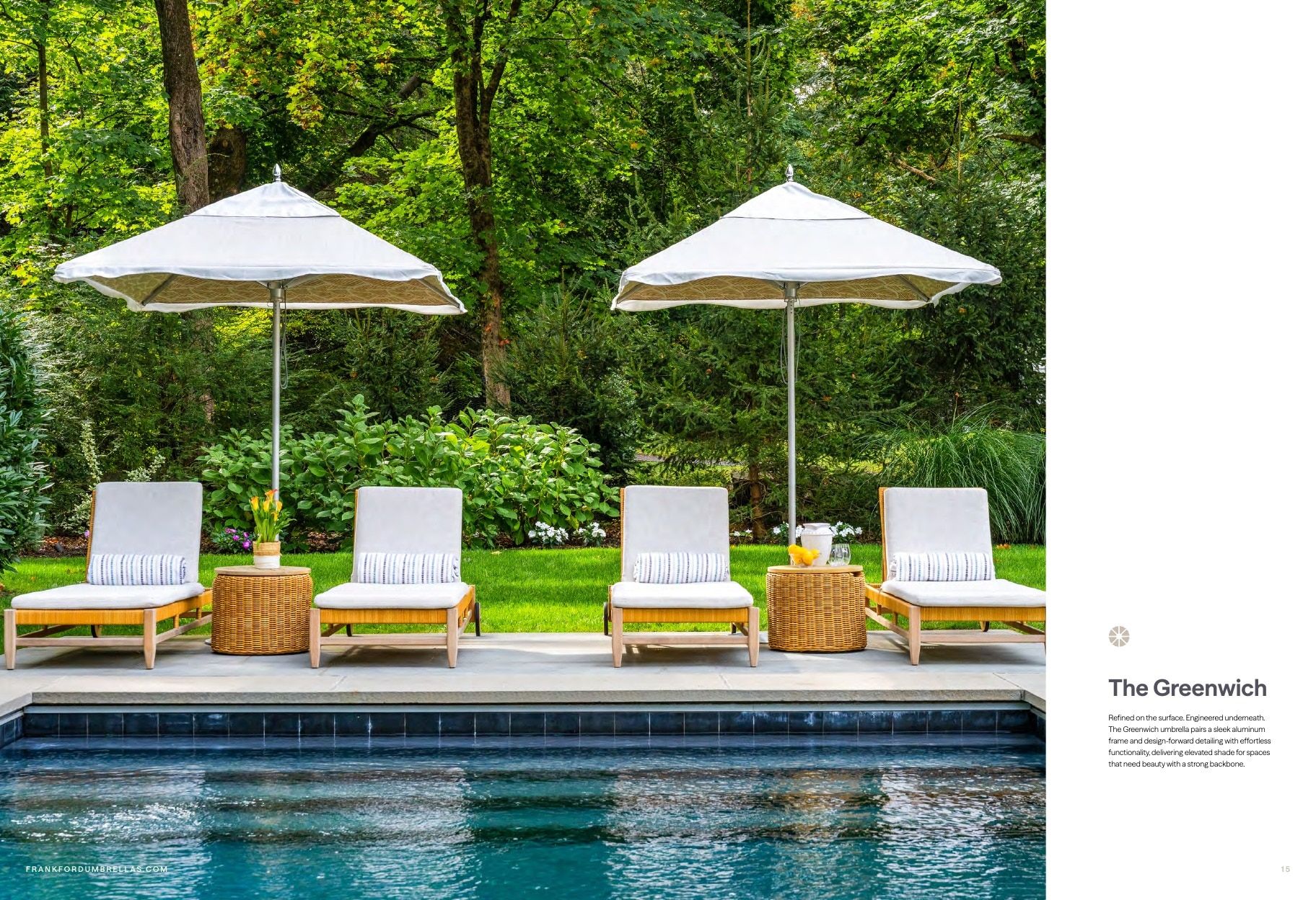 Frankford Umbrellas Designer Umbrellas Catalog Weekly Ad January 1 - December 31, 2027