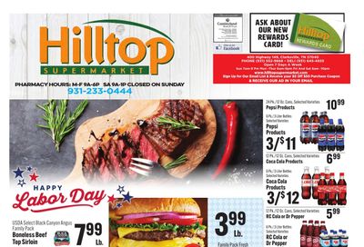 Hilltop Supermarket Weekly Ad August 31 - September 6, 2026