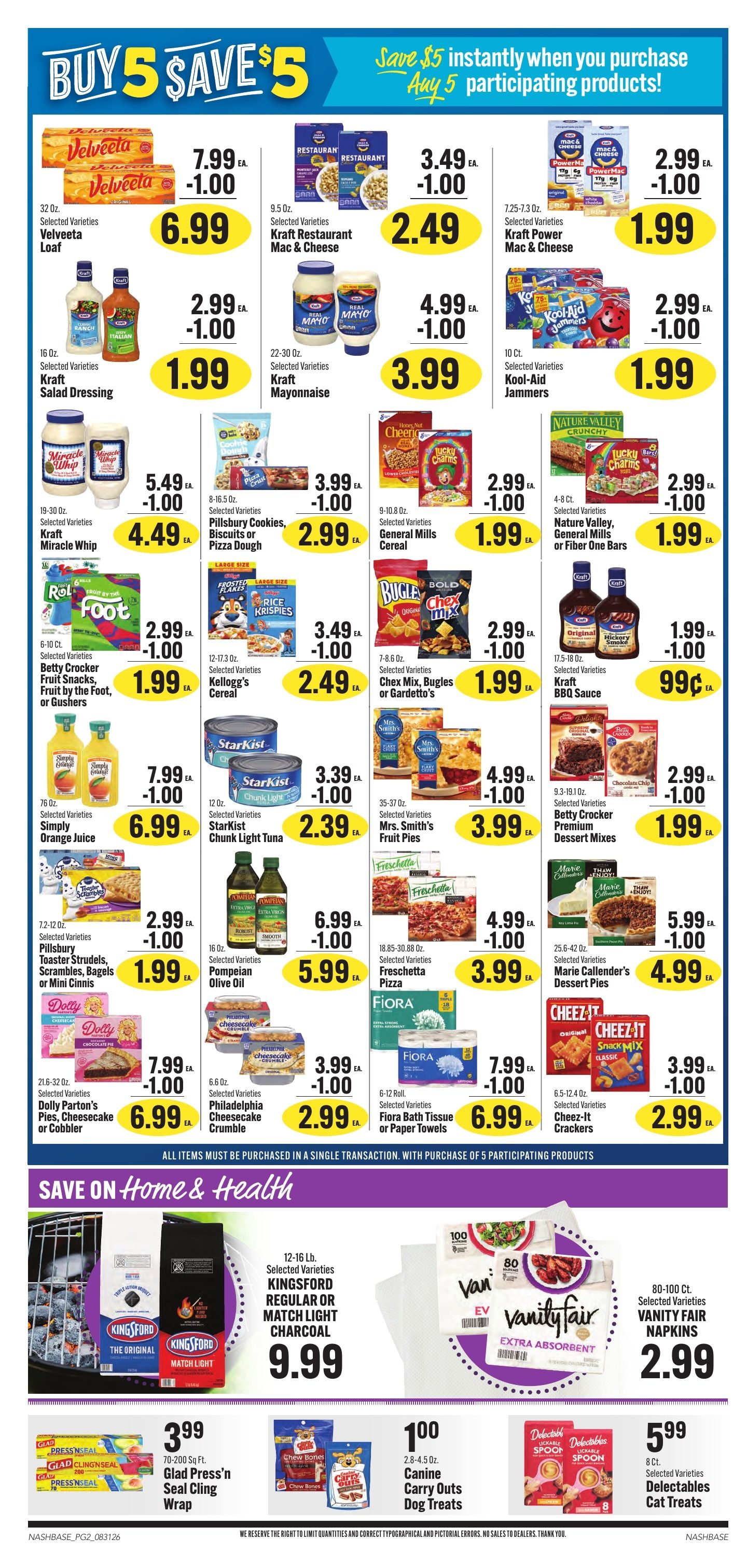 Hilltop Supermarket Weekly Ad August 31 - September 6, 2026