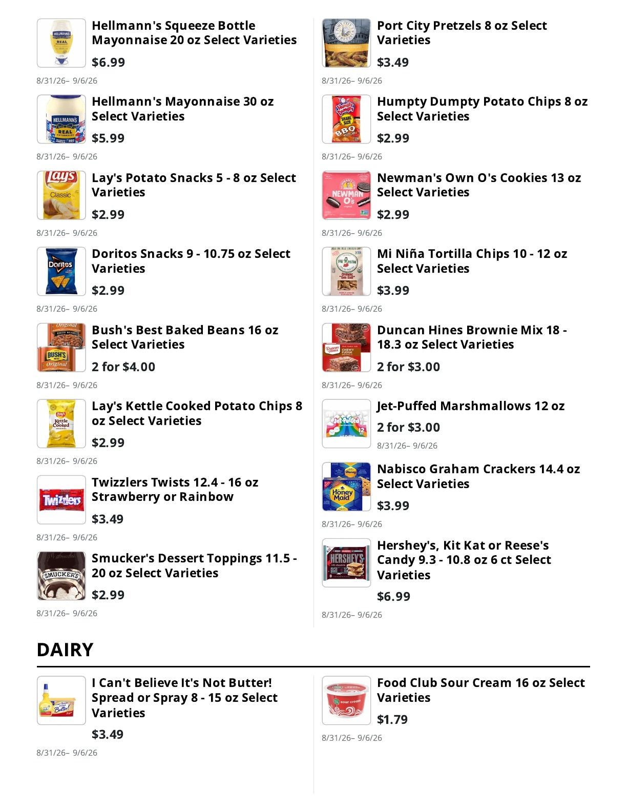 Kingdom Market Weekly Ad August 31 - September 6, 2026