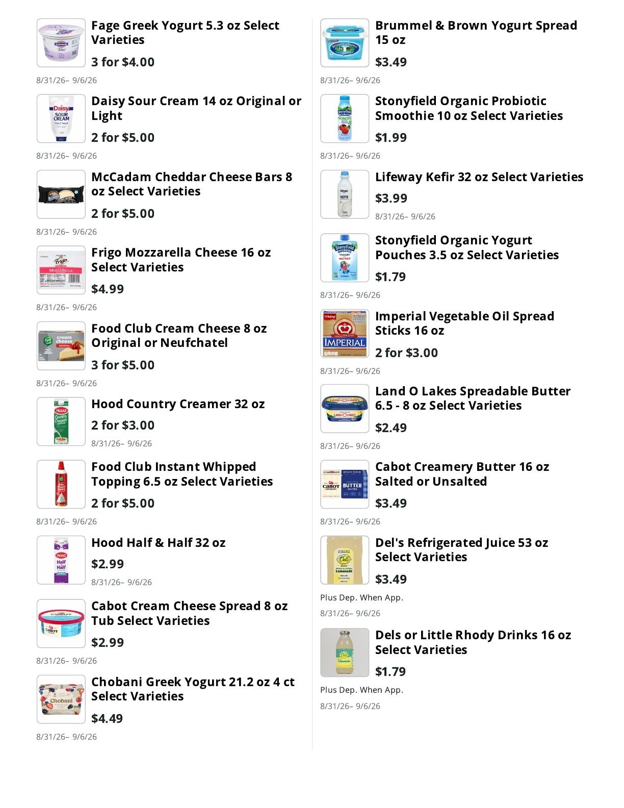 Kingdom Market Weekly Ad August 31 - September 6, 2026