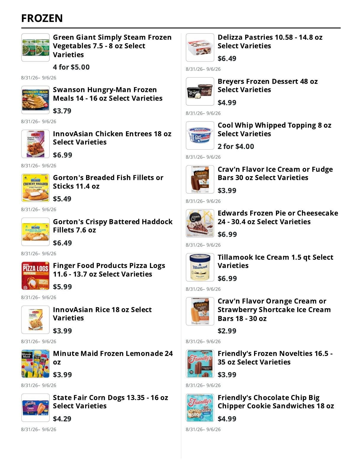 Kingdom Market Weekly Ad August 31 - September 6, 2026