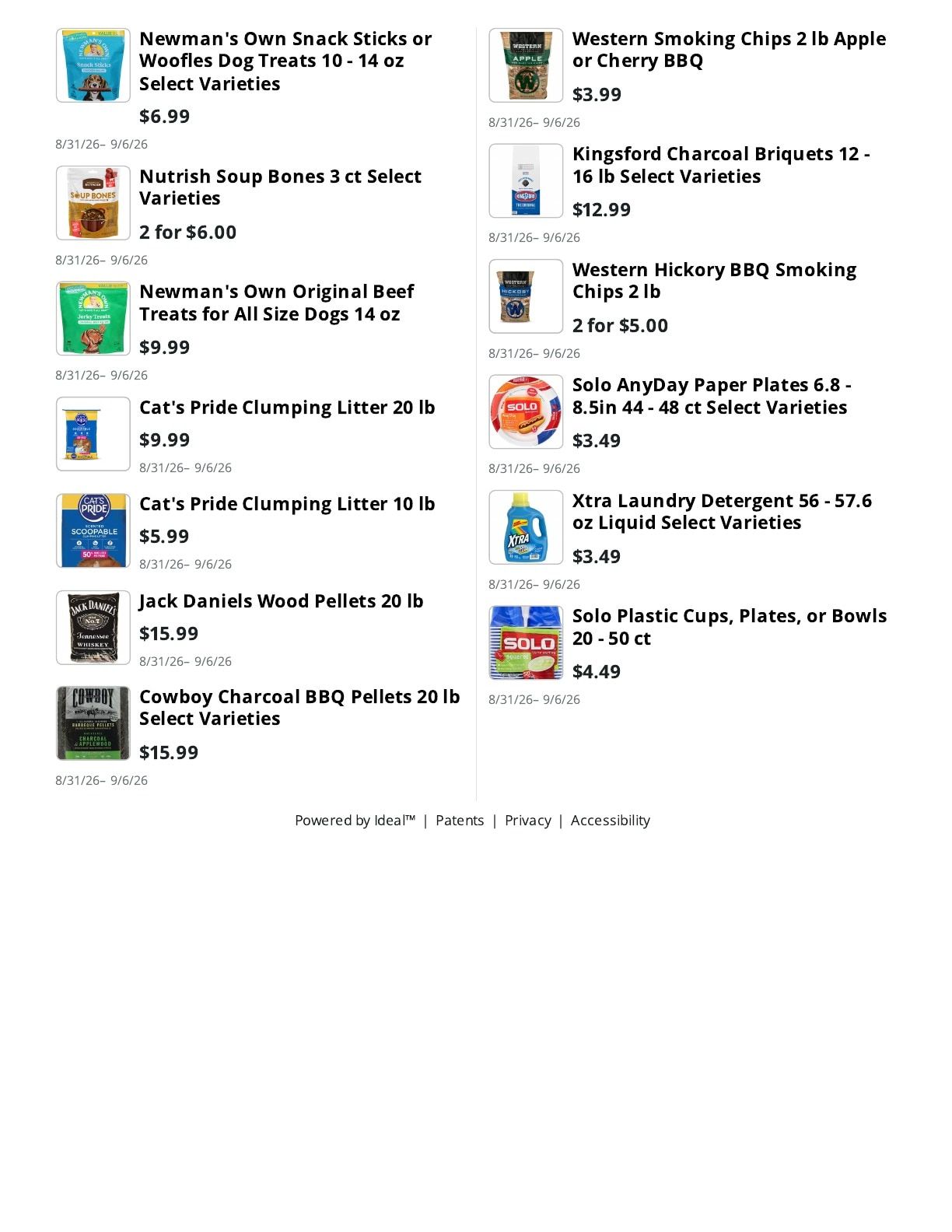 Kingdom Market Weekly Ad August 31 - September 6, 2026