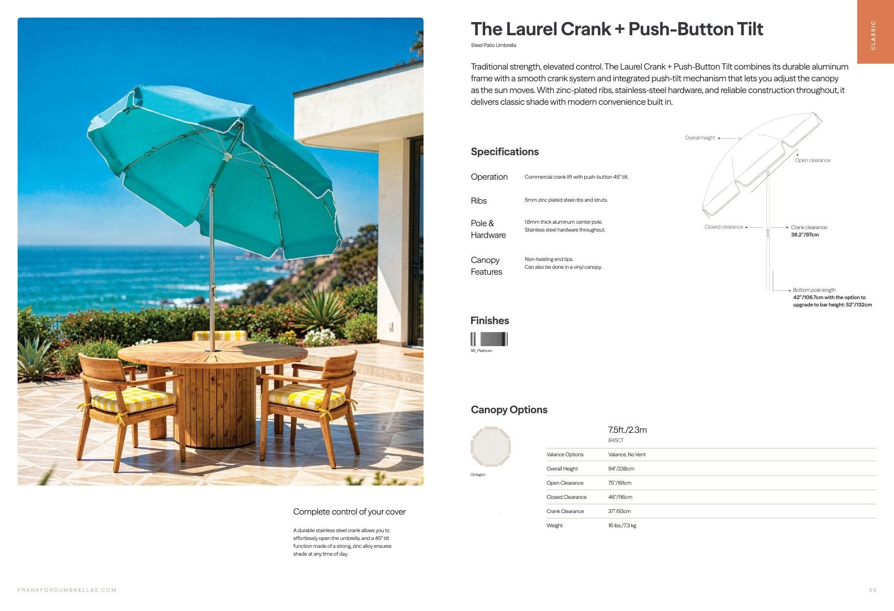 Frankford Umbrellas Umbrellas Catalog Weekly Ad January 1 - December 31, 2027