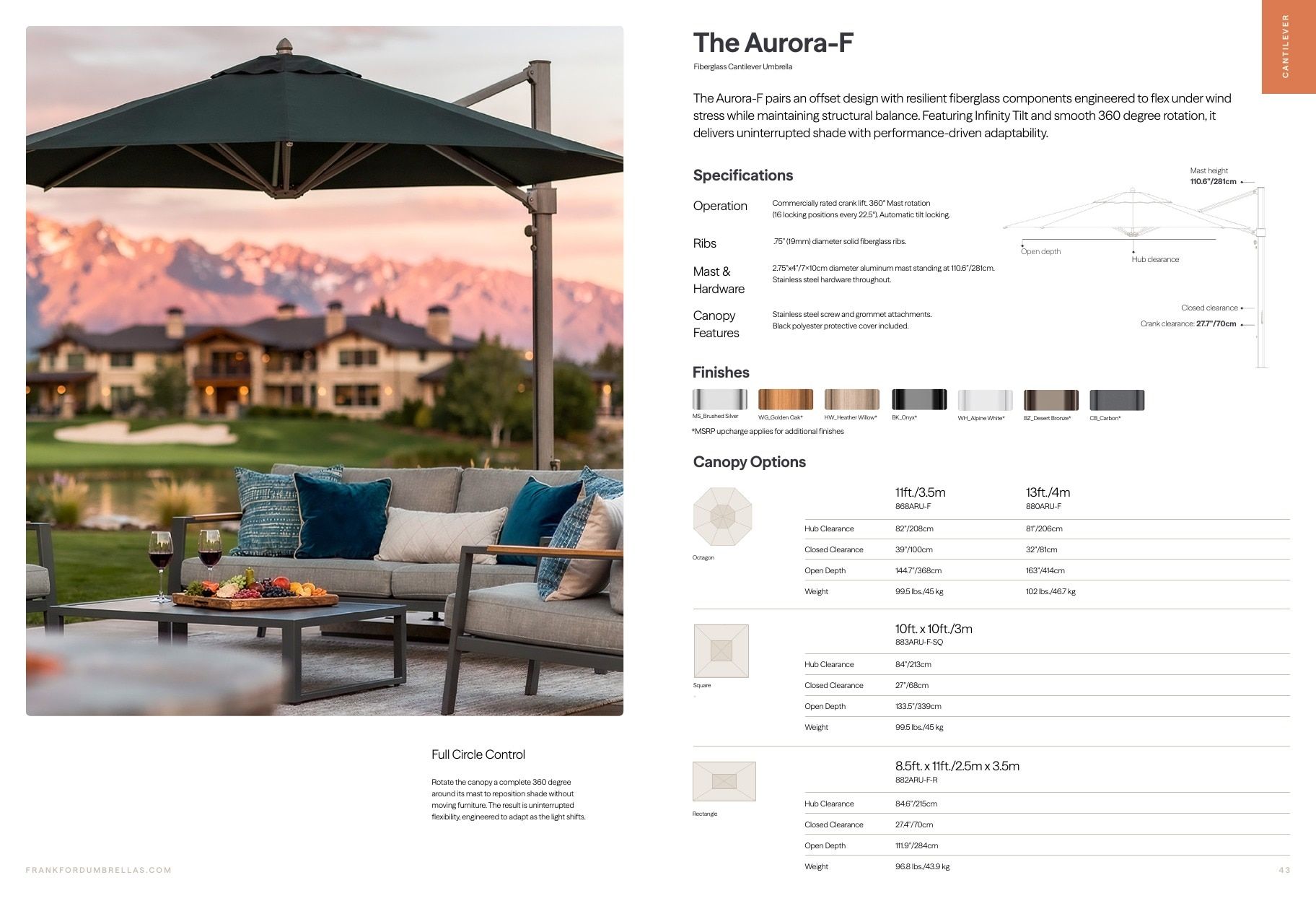 Frankford Umbrellas Umbrellas Catalog Weekly Ad January 1 - December 31, 2027