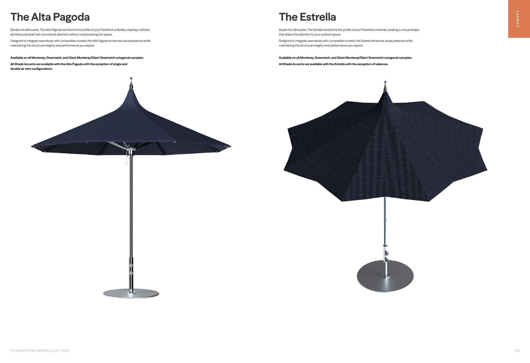 Frankford Umbrellas Umbrellas Catalog Weekly Ad January 1 - December 31, 2027