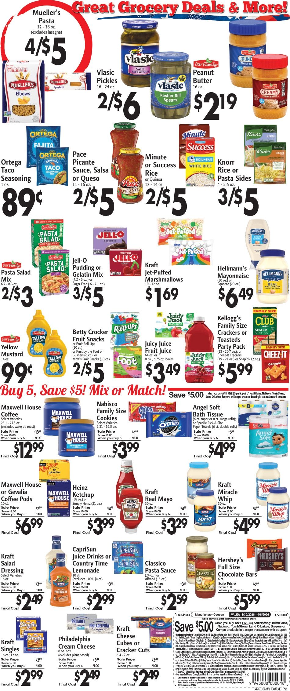 Jeff's Market Weekly Ad August 31 - September 6, 2026