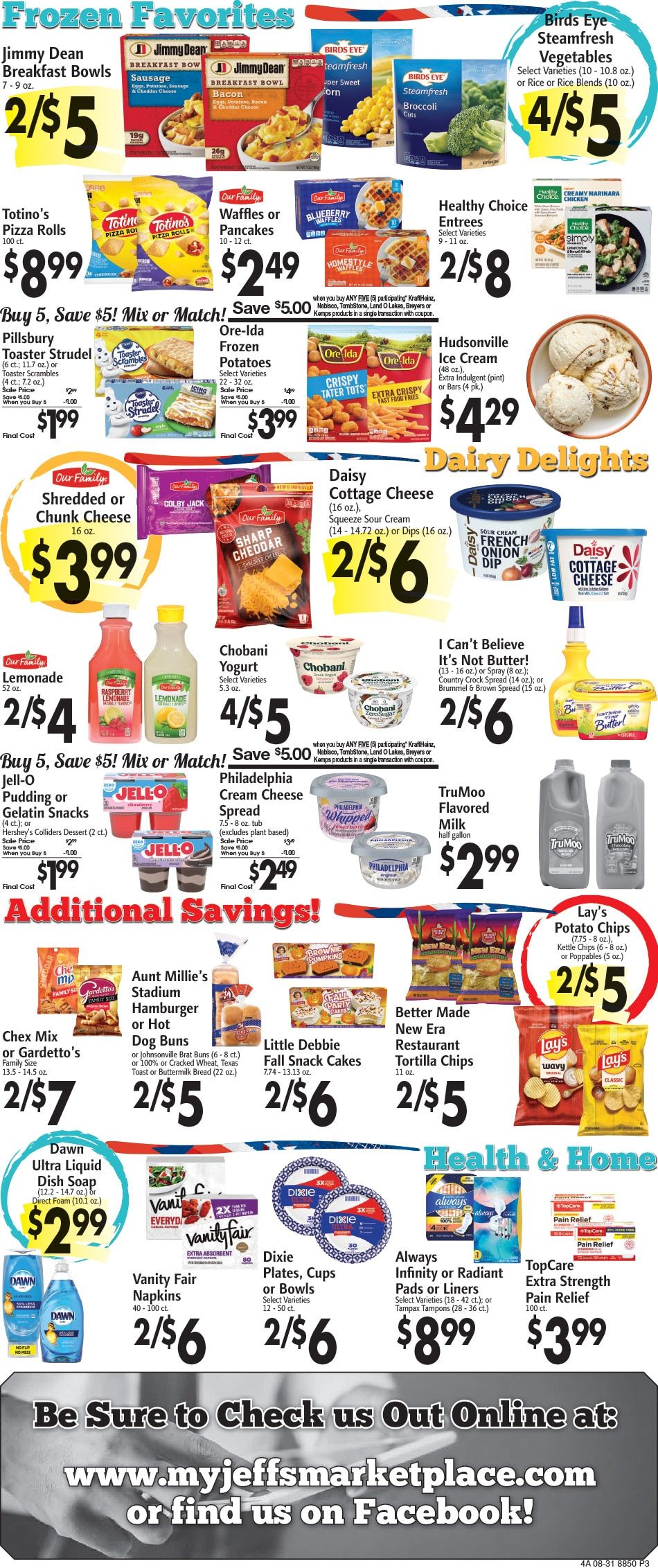 Jeff's Market Weekly Ad August 31 - September 6, 2026