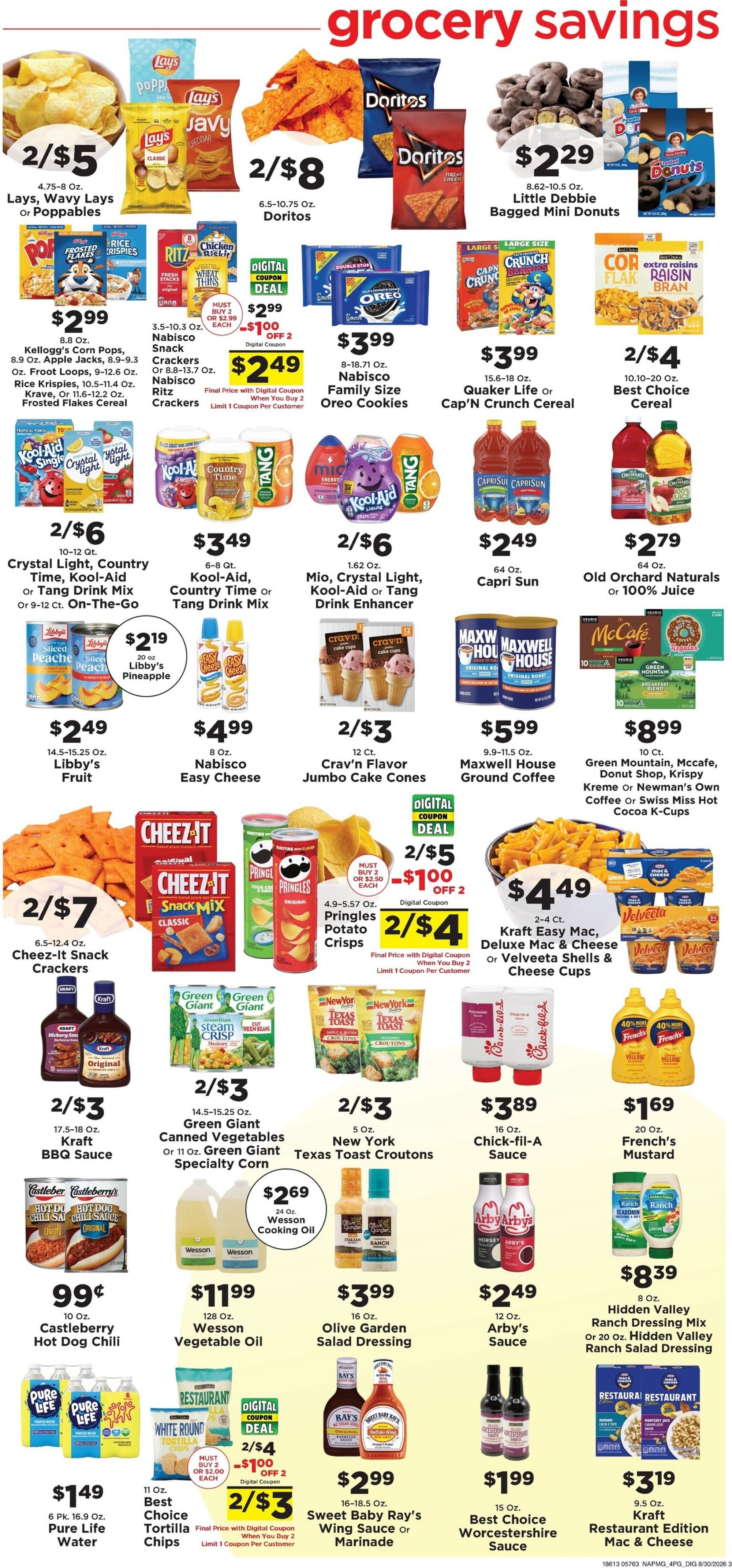 Taylorsville Country Mart (Taylorsville, KY) Weekly Ad August 31 - September 6, 2026