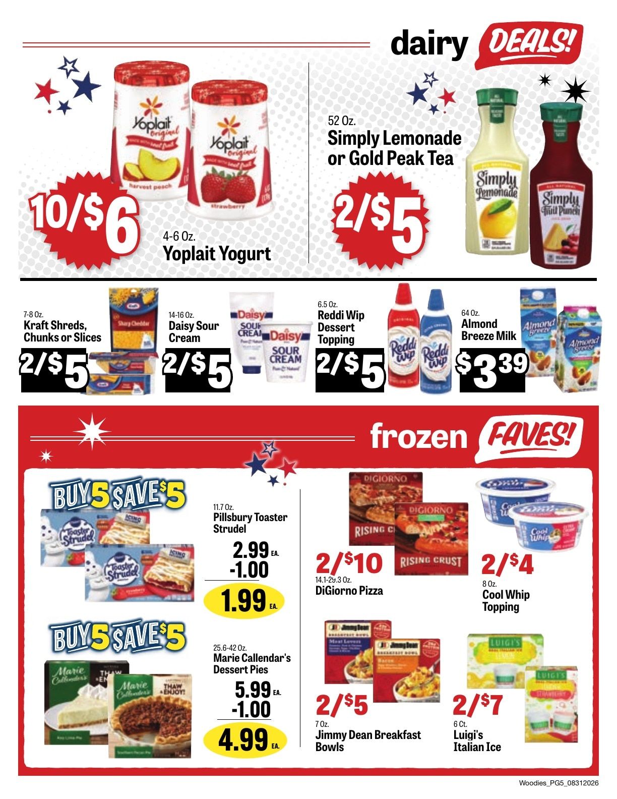 Woodie's Supermarket Weekly Ad August 31 - September 6, 2026