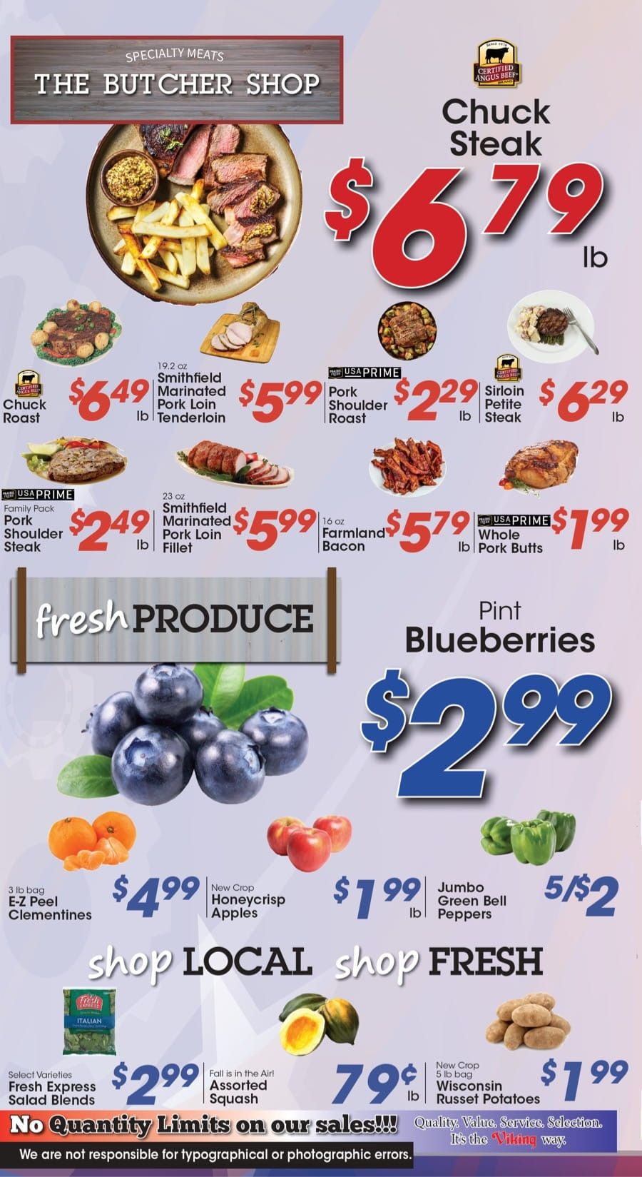 Viking Village Foods Weekly Ad August 31 - September 6, 2026