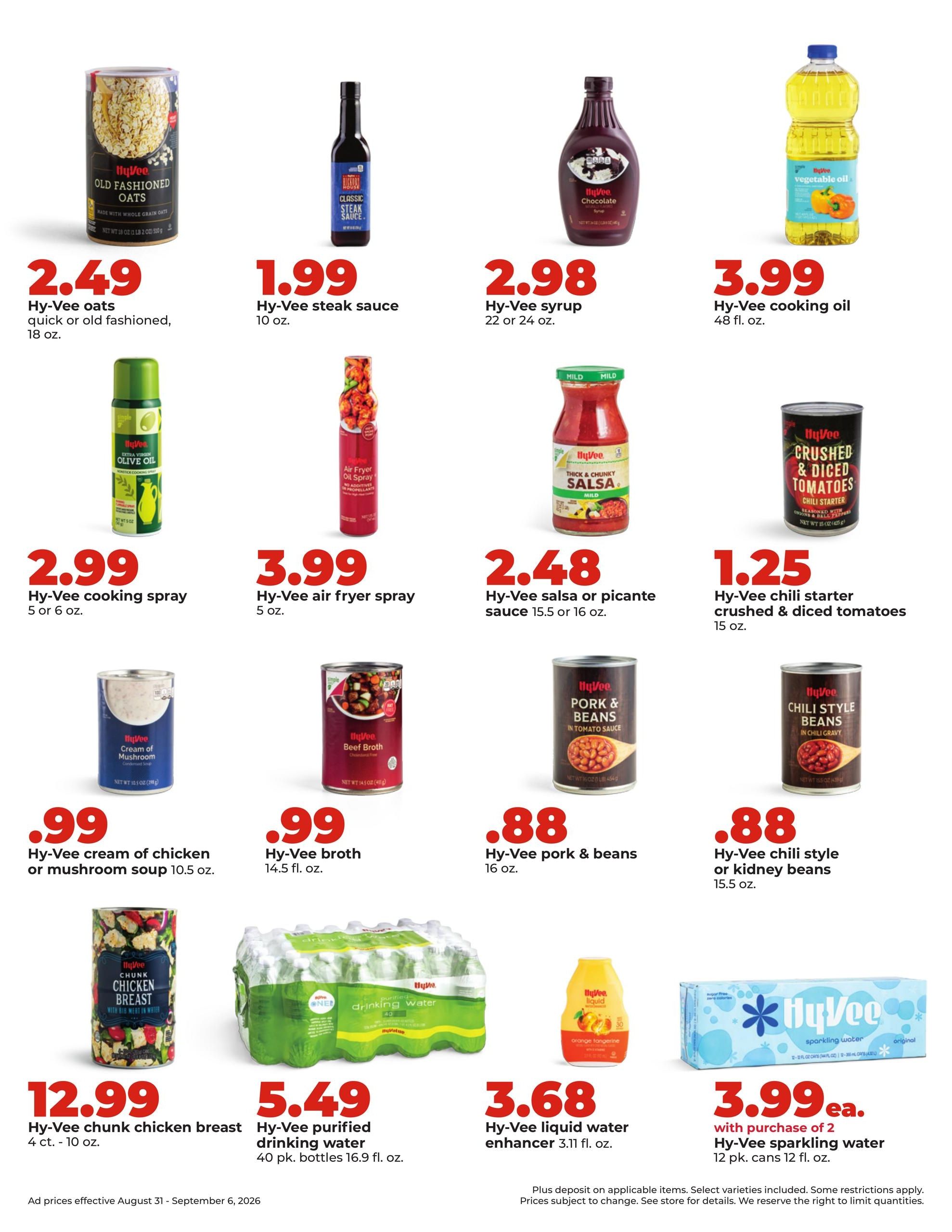 Hy-Vee (Almena Area, KS) Weekly Ad August 31 - September 6, 2026