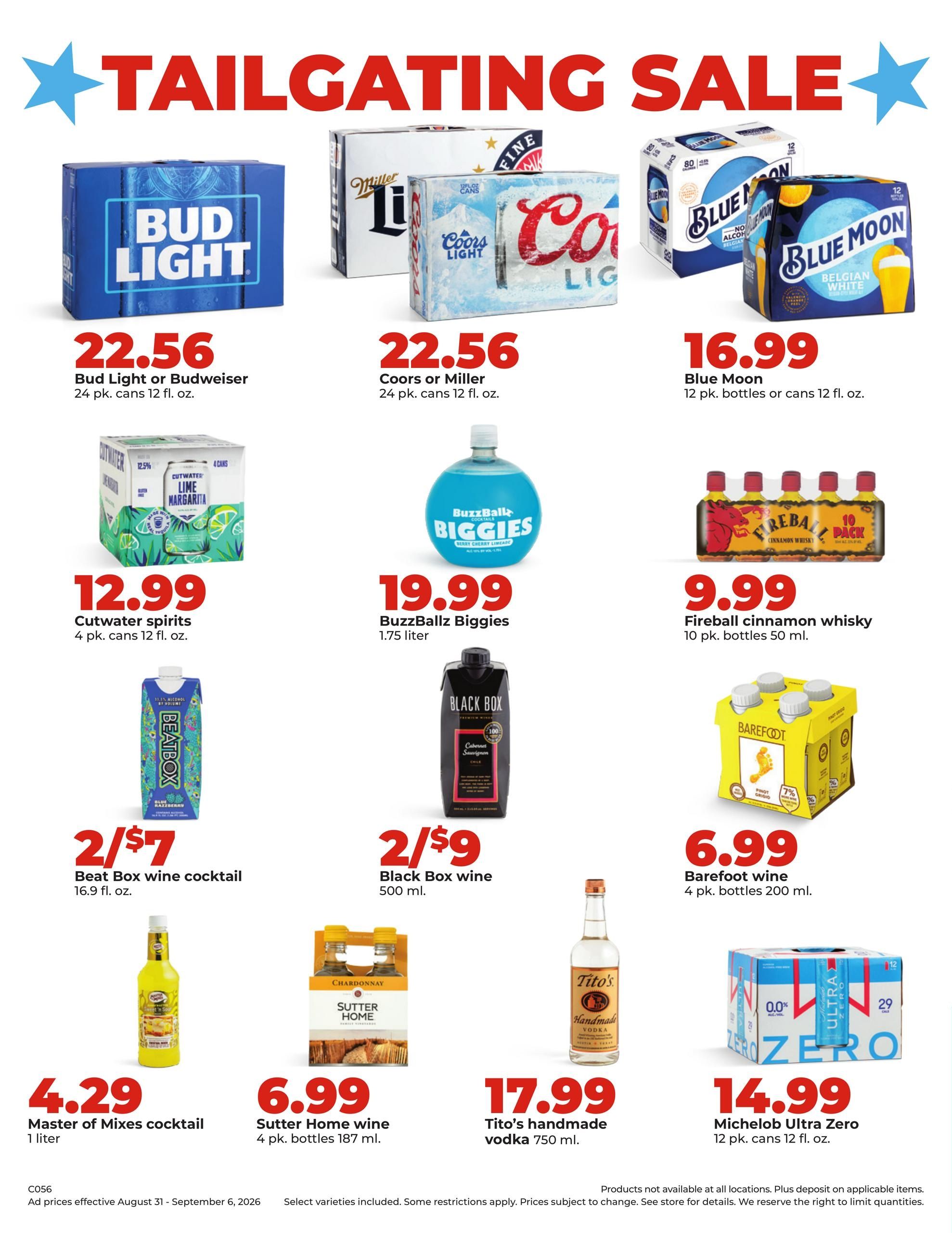 Hy-Vee (Almena Area, KS) Weekly Ad August 31 - September 6, 2026