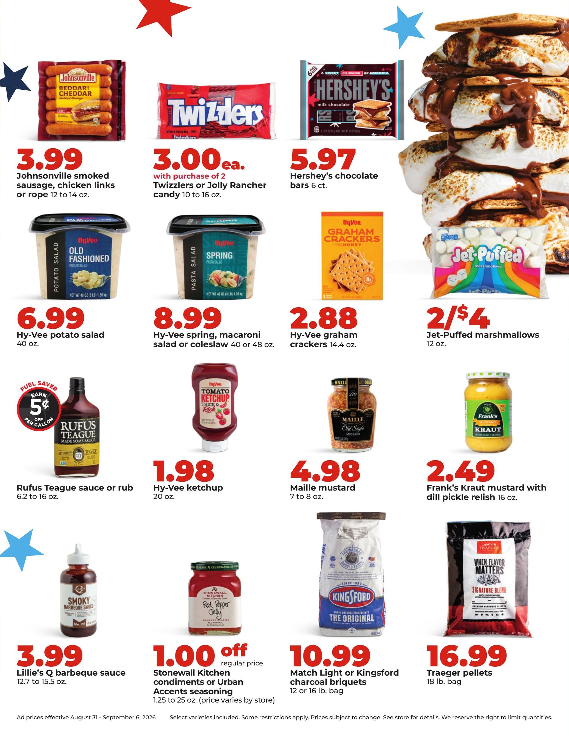 Hy-Vee (Almena Area, KS) Weekly Ad August 31 - September 6, 2026
