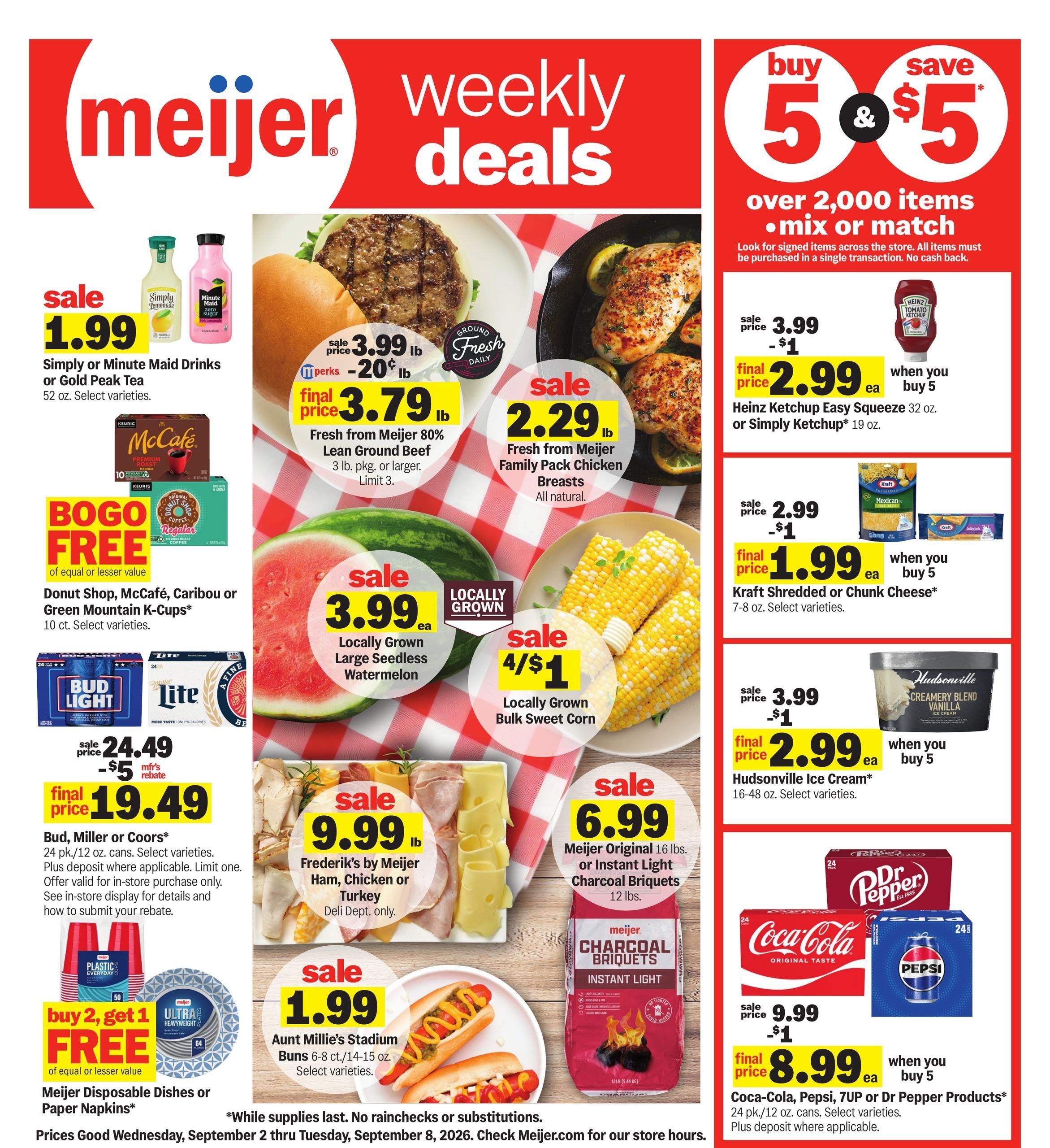 Meijer (Akron Area, OH) Weekly Ad September 2 - 8, 2026