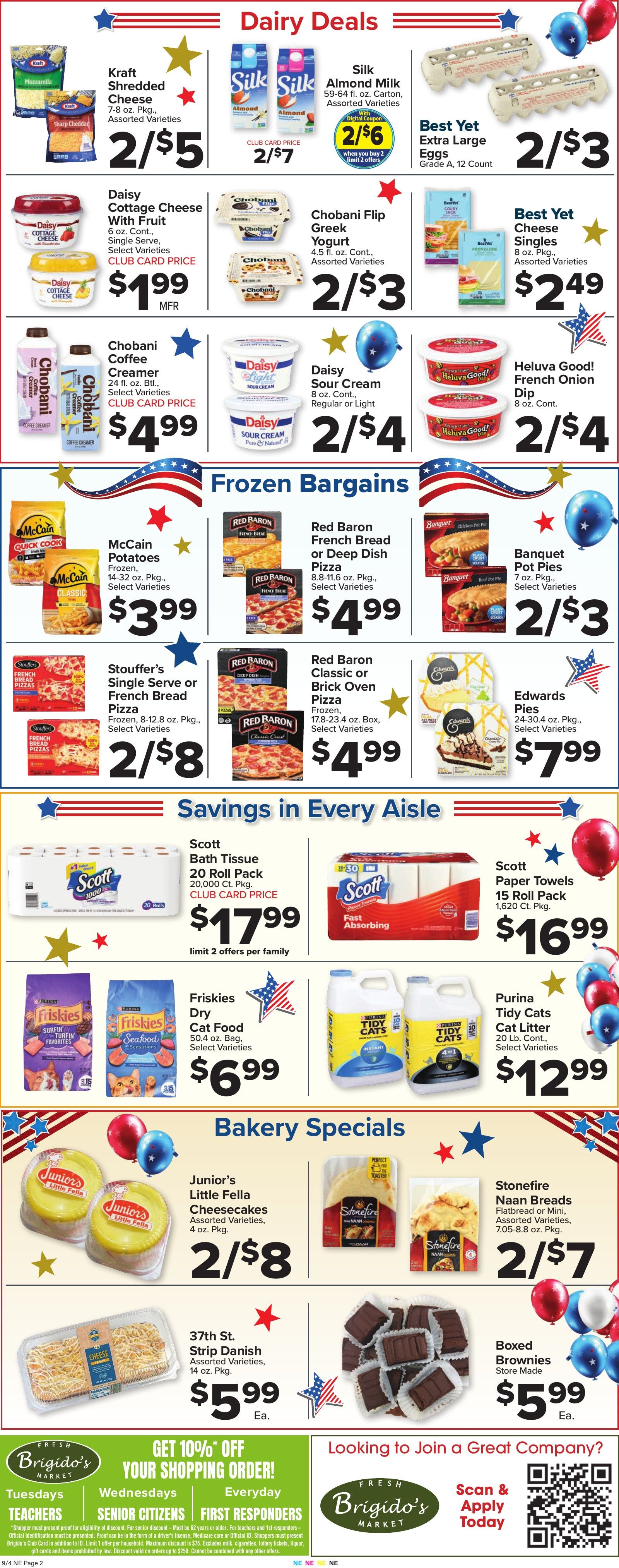 Brigido's Fresh Market Weekly Ad September 4 - 10, 2026