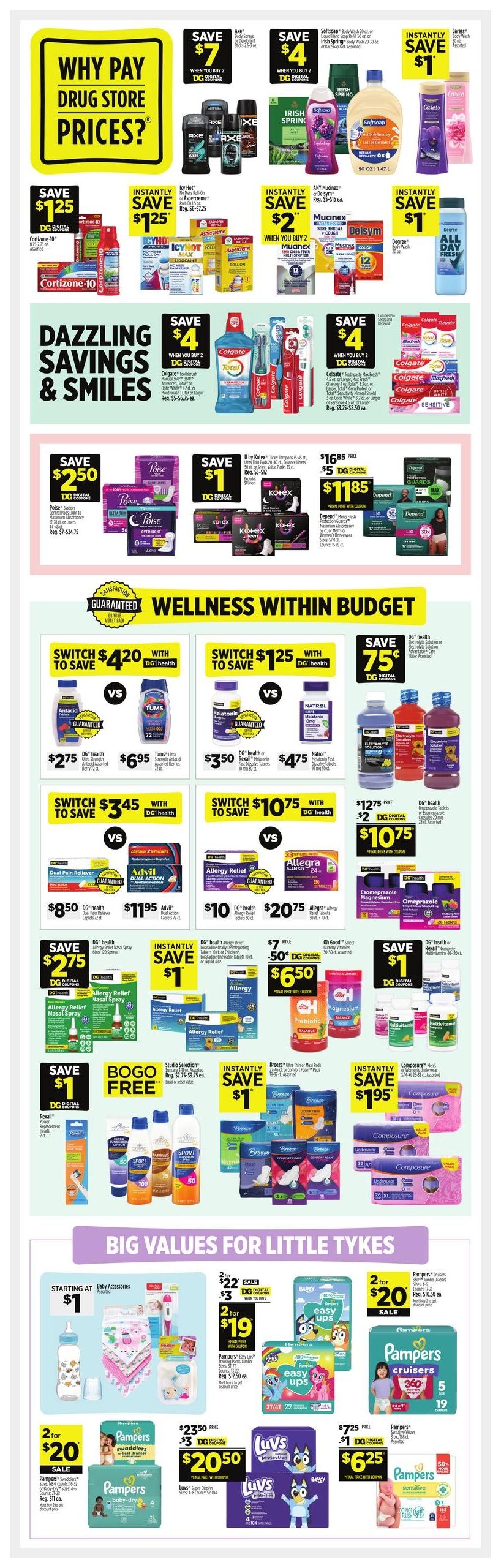 Dollar General (Abbott Area, TX) Weekly Ad August 30 - September 5, 2026