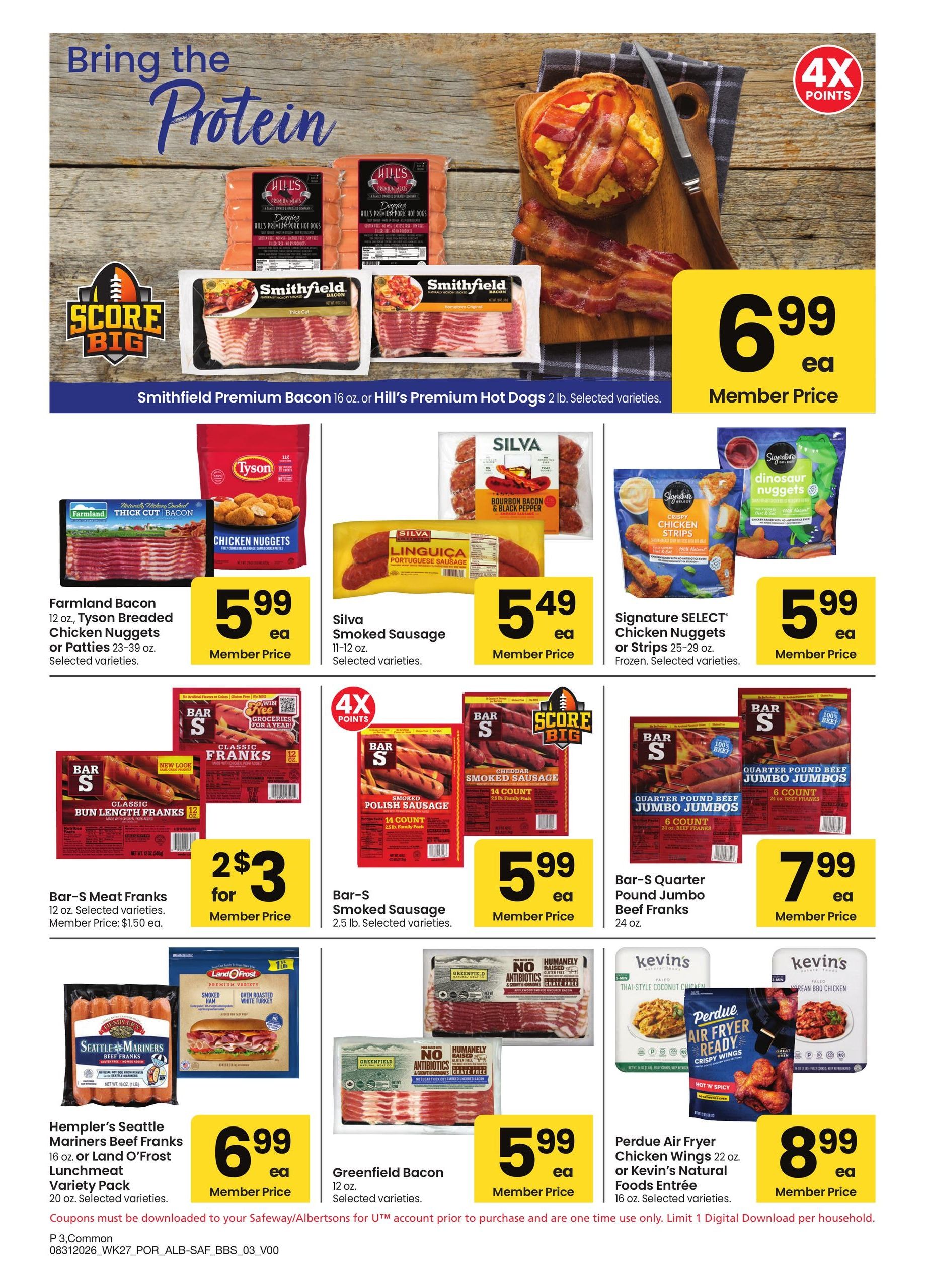 Albertsons (OR, WA) Big Book of Savings Weekly Ad August 31 - October 4, 2026