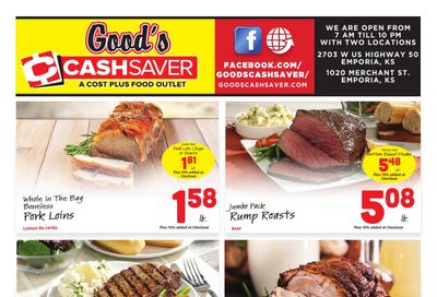 Good's Cash Saver Weekly Ad September 9 - 15, 2026
