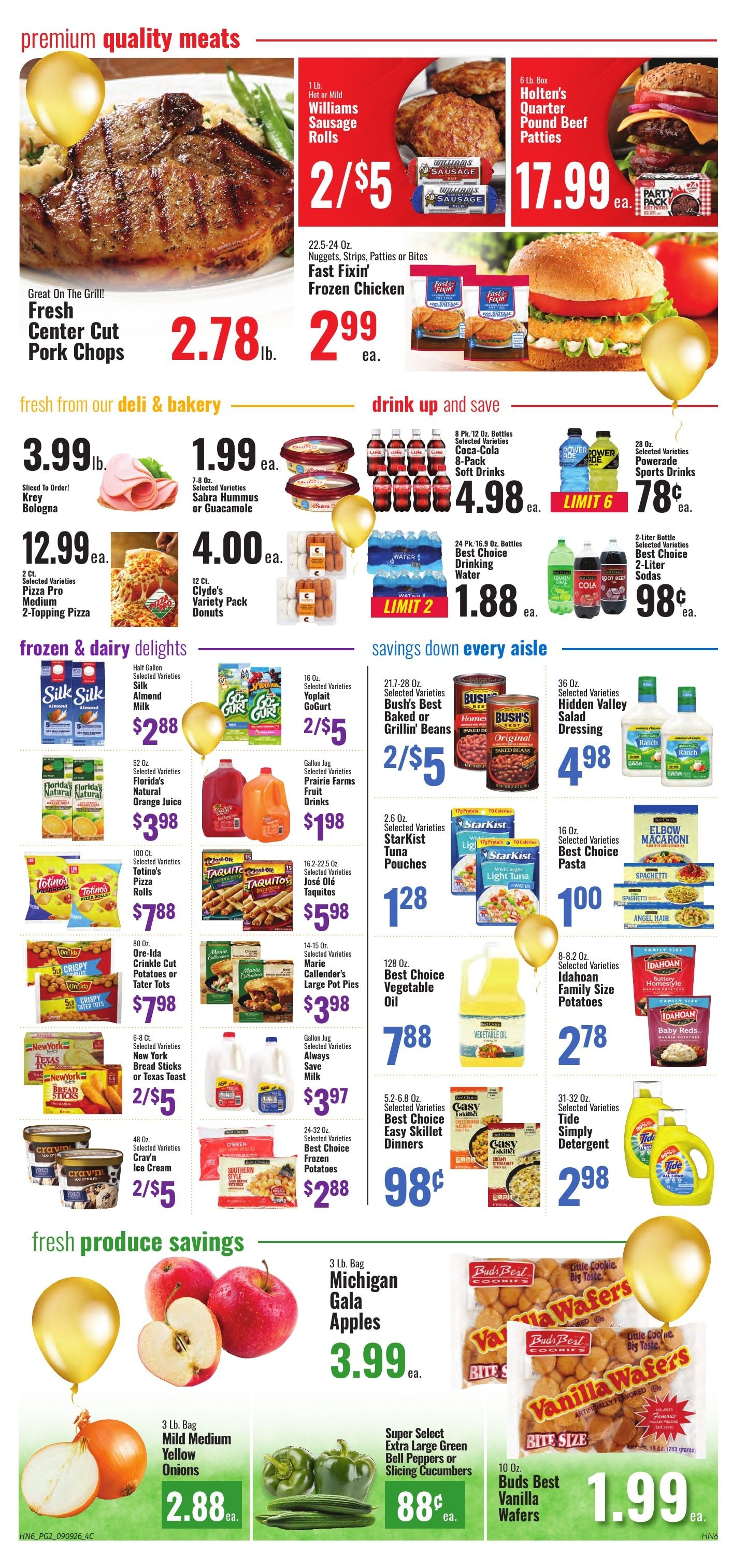 Hays Family Grocery Weekly Ad September 9 - 15, 2026