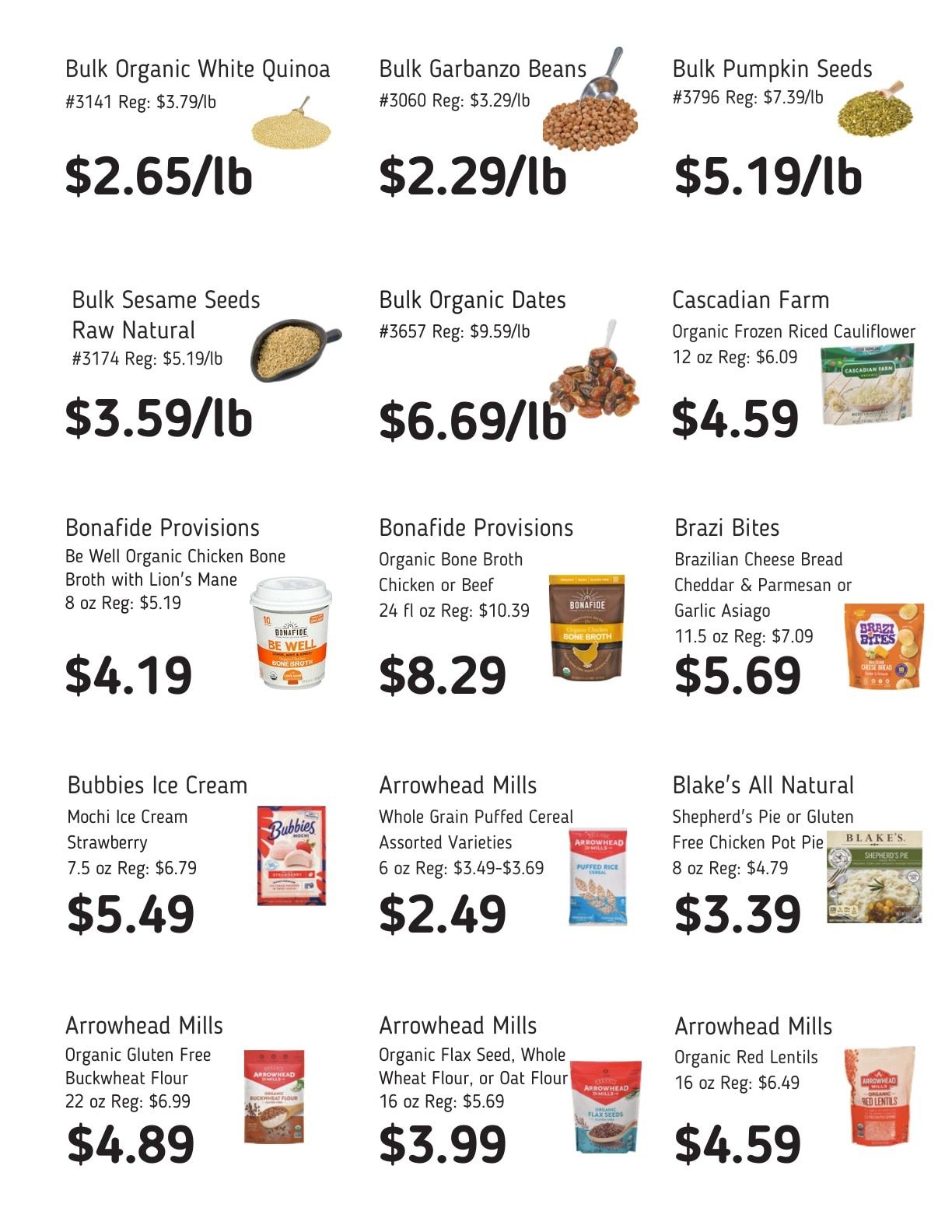 14 Carrot Whole Foods Monthly Sales Weekly Ad August 30 - September 26, 2026