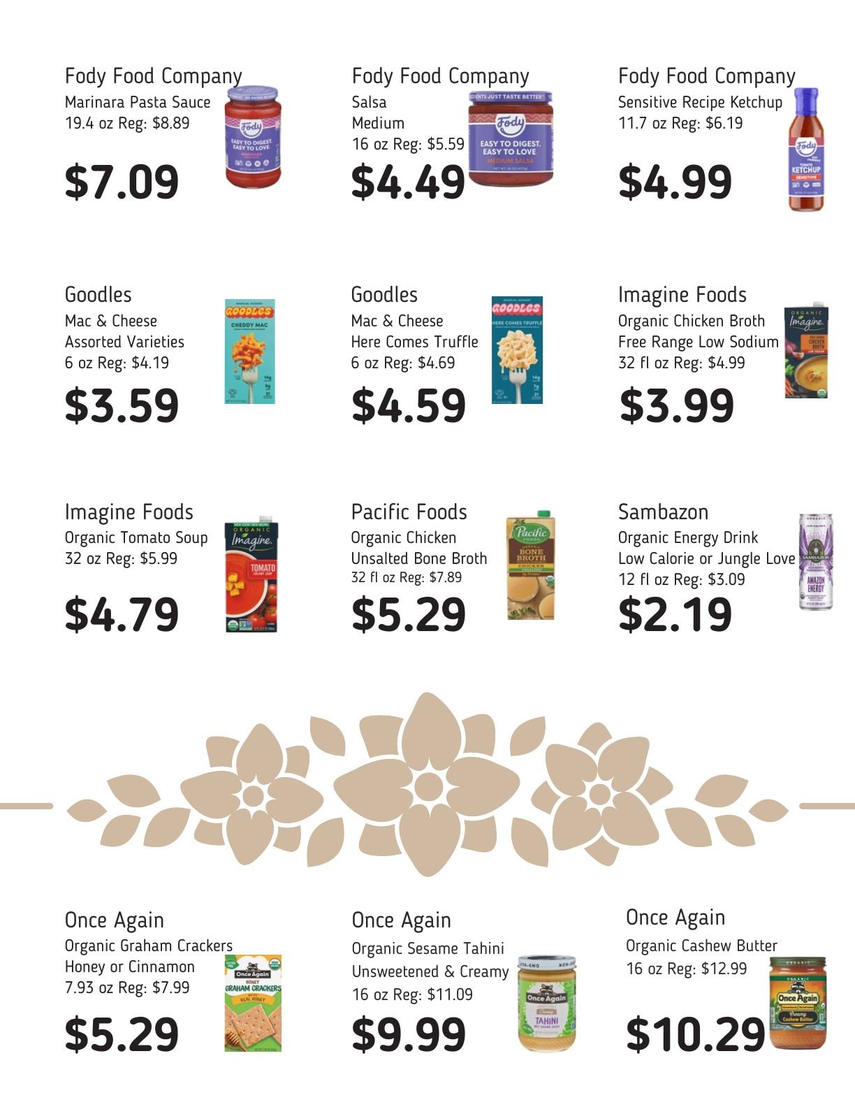 14 Carrot Whole Foods Monthly Sales Weekly Ad August 30 - September 26, 2026