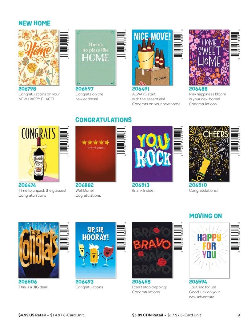 A*Press Cards Greeting Cards Catalog Weekly Ad January 1 - December 31, 2026