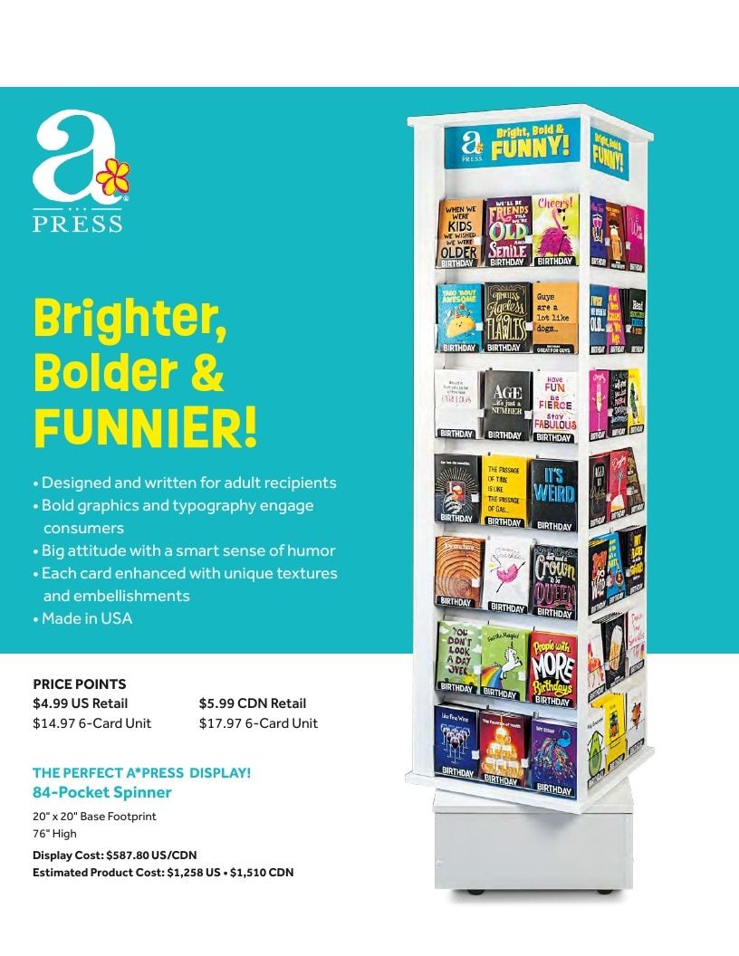 A*Press Cards Greeting Cards Catalog Weekly Ad January 1 - December 31, 2026