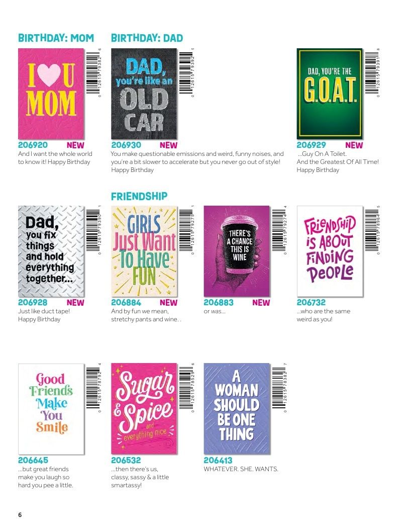 A*Press Cards Greeting Cards Catalog Weekly Ad January 1 - December 31, 2026