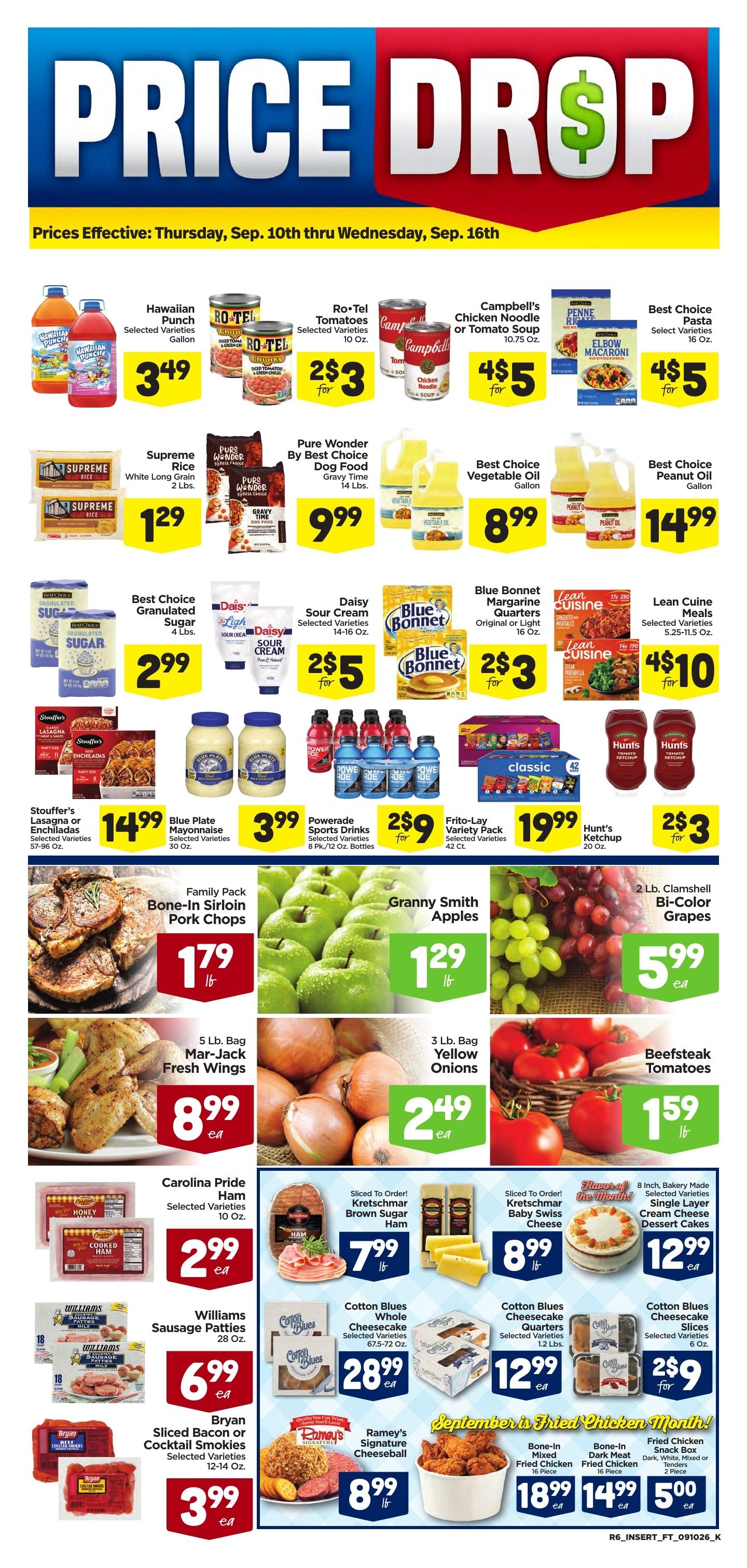 Jubilee Foods Pearl River Weekly Ad September 10 - 16, 2026