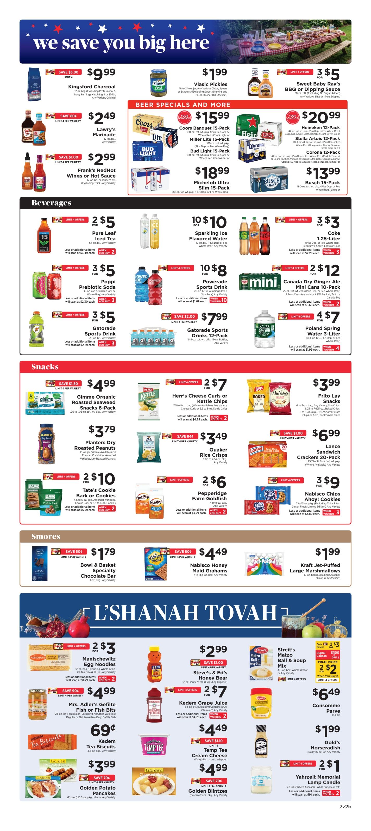 ShopRite (318 Lloyd Rd, Aberdeen, NJ) Weekly Ad August 30 - September 5, 2026