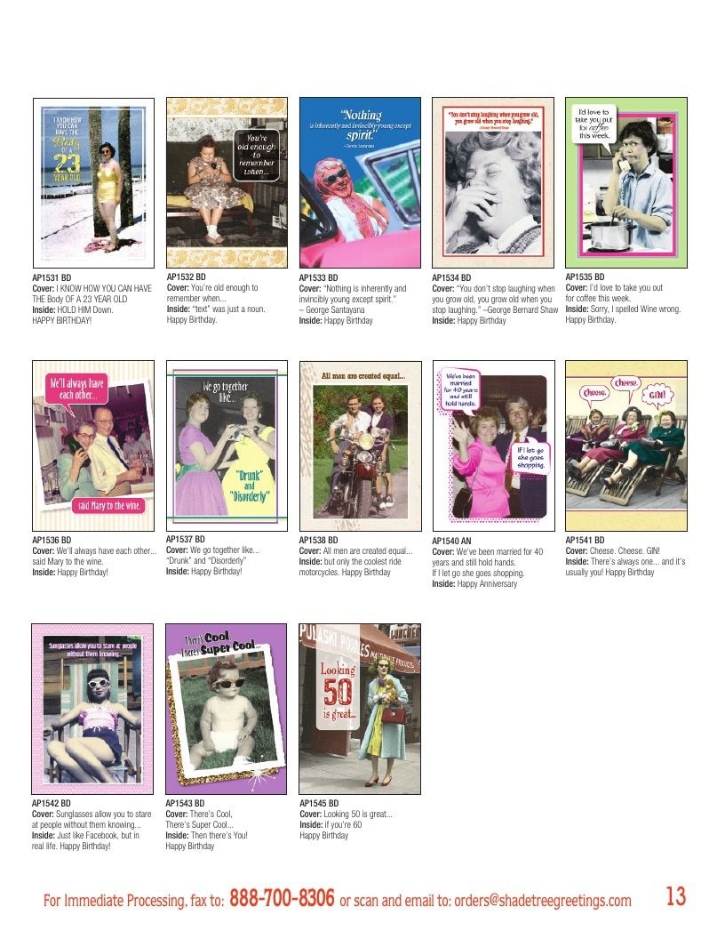 Actual Pictures Greeting Cards Catalog Weekly Ad January 1 - December 31, 2026