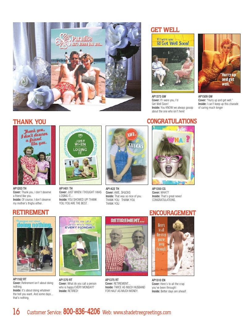 Actual Pictures Greeting Cards Catalog Weekly Ad January 1 - December 31, 2026