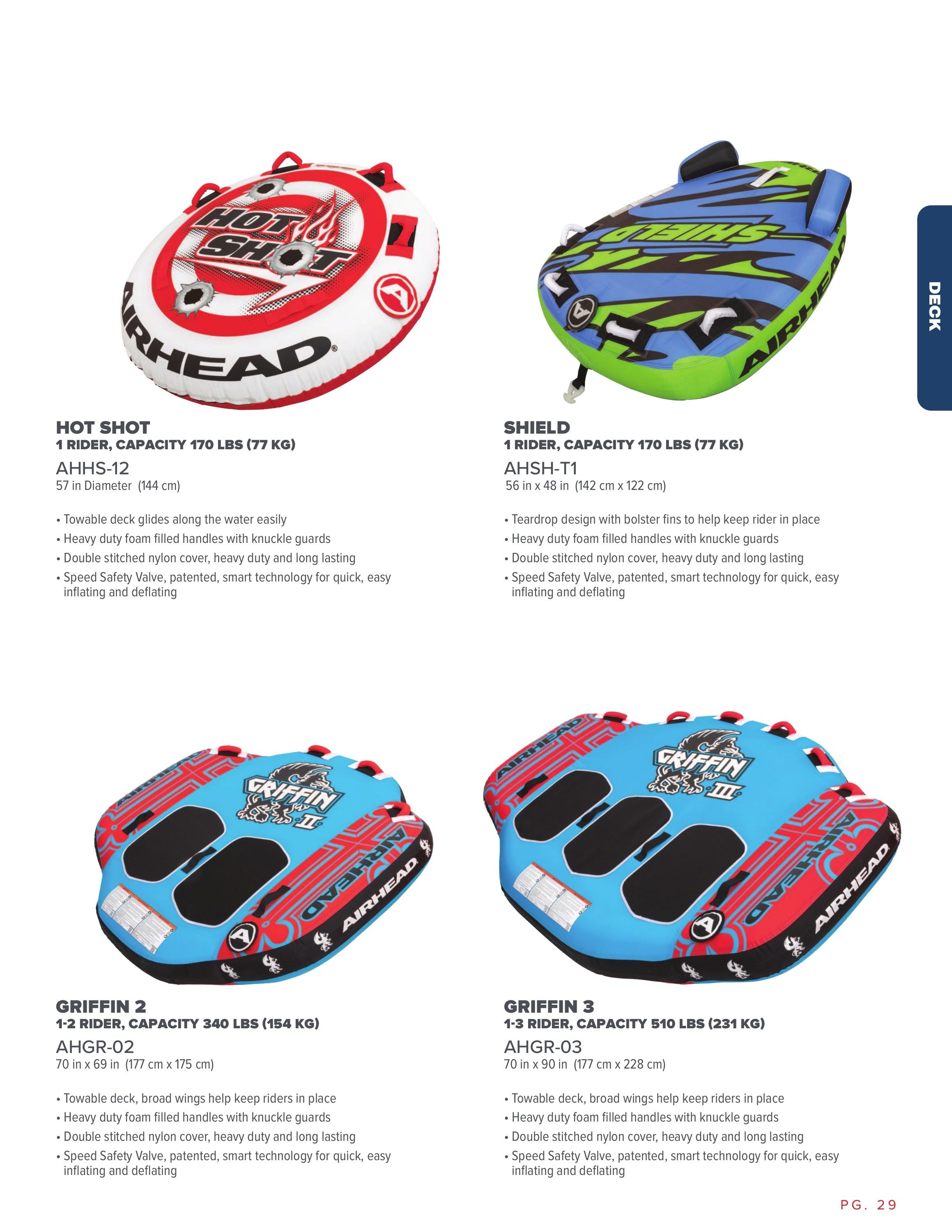 Airhead Towables Catalog Weekly Ad January 1 - December 31, 2026