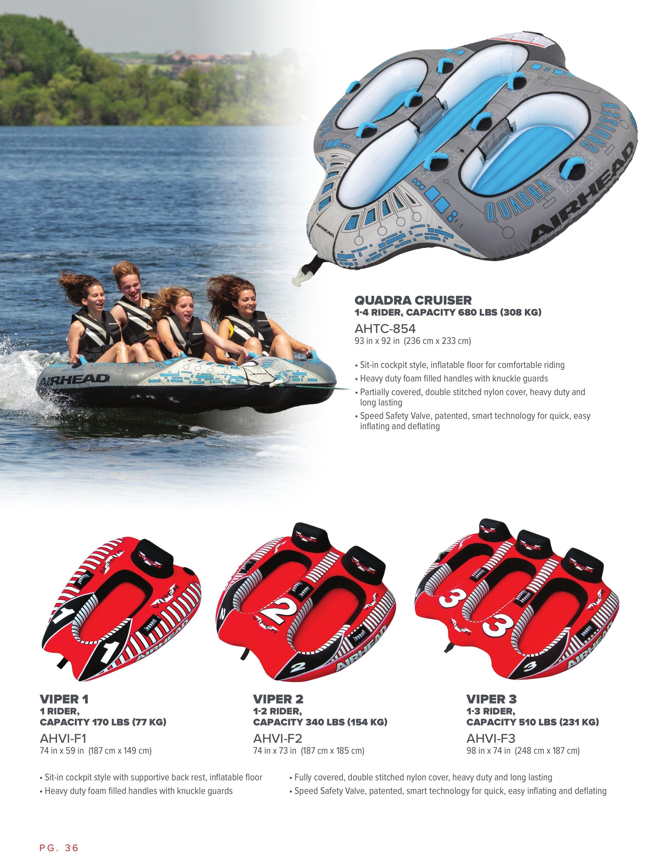 Airhead Towables Catalog Weekly Ad January 1 - December 31, 2026