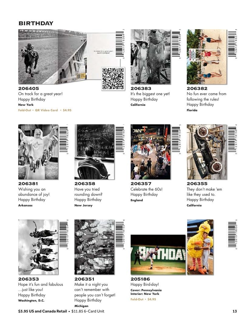 America by Avanti Press Greeting Cards Catalog Weekly Ad January 1 - December 31, 2026