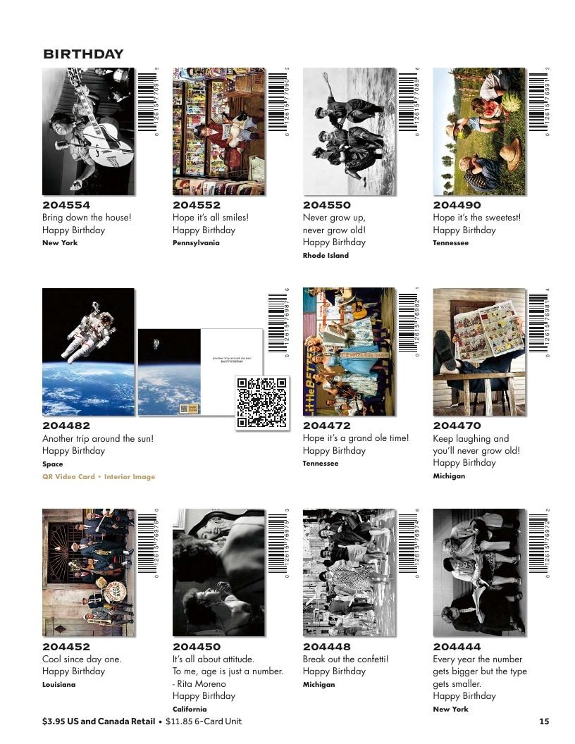 America by Avanti Press Greeting Cards Catalog Weekly Ad January 1 - December 31, 2026