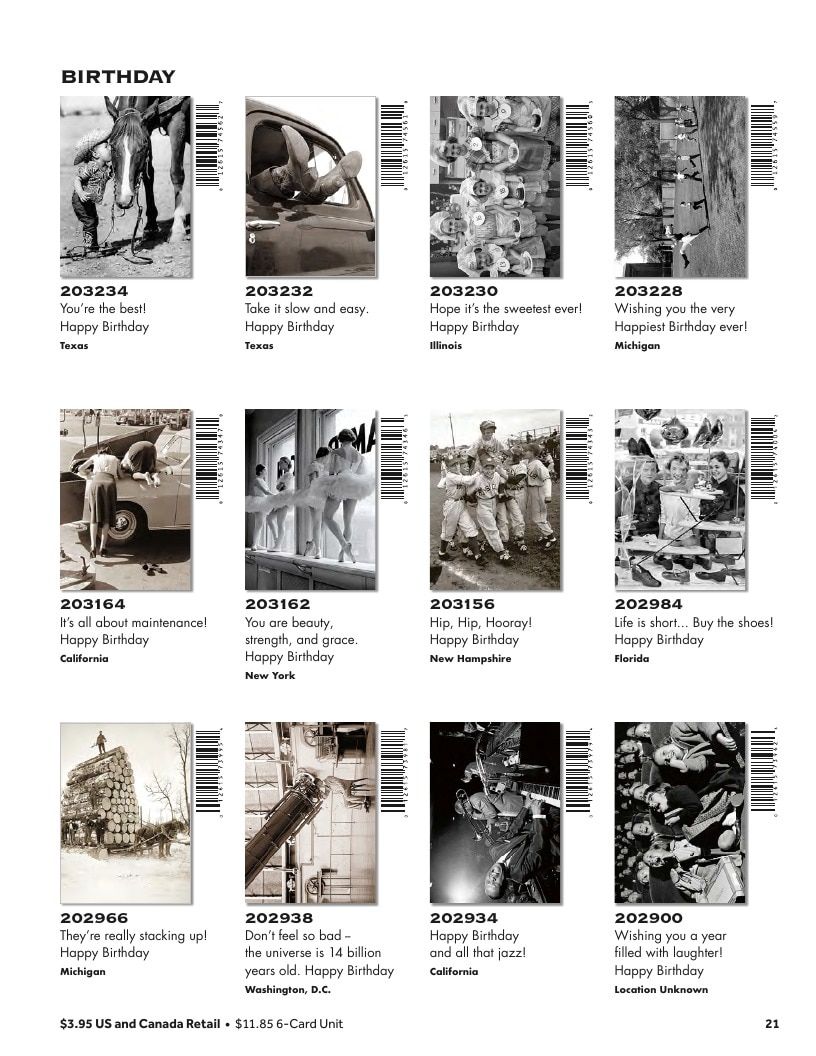 America by Avanti Press Greeting Cards Catalog Weekly Ad January 1 - December 31, 2026