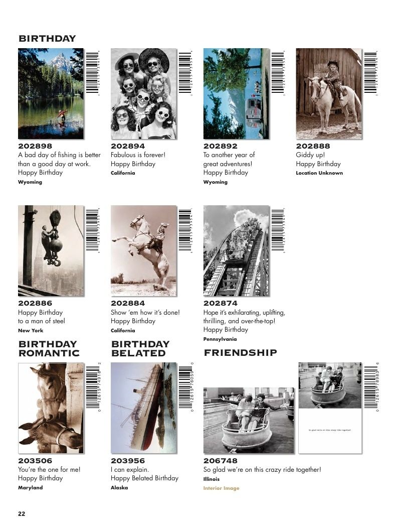 America by Avanti Press Greeting Cards Catalog Weekly Ad January 1 - December 31, 2026