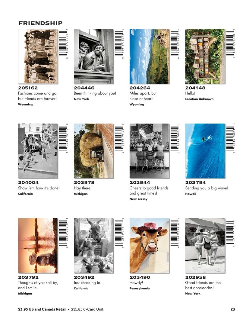 America by Avanti Press Greeting Cards Catalog Weekly Ad January 1 - December 31, 2026