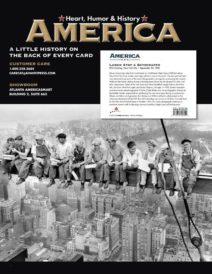 America by Avanti Press Greeting Cards Catalog Weekly Ad January 1 - December 31, 2026