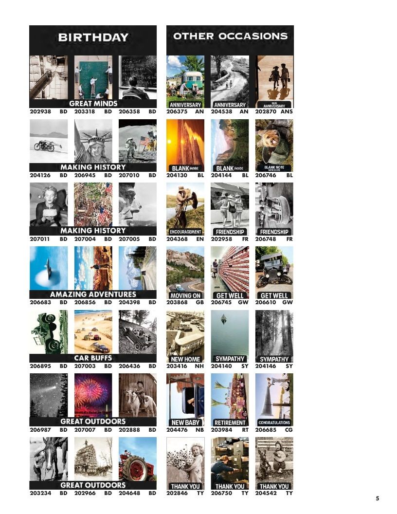 America by Avanti Press Greeting Cards Catalog Weekly Ad January 1 - December 31, 2026
