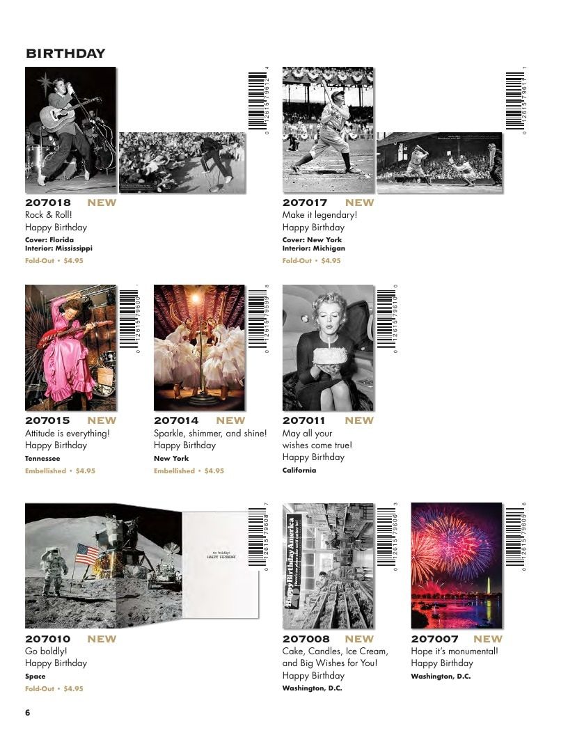 America by Avanti Press Greeting Cards Catalog Weekly Ad January 1 - December 31, 2026