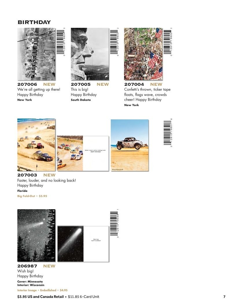 America by Avanti Press Greeting Cards Catalog Weekly Ad January 1 - December 31, 2026