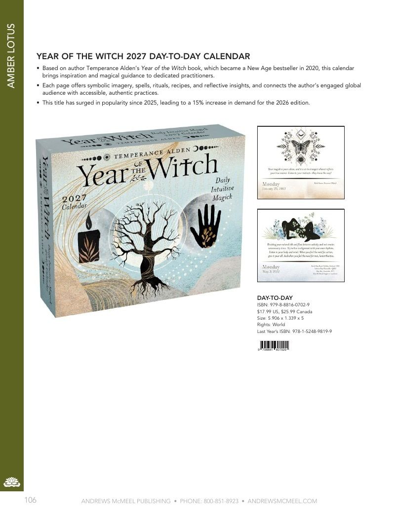 Andrews McMeel Publishing Calendars Catalog Weekly Ad January 1, 2026 - December 31, 2027